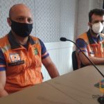 Andre Cristiano Archer, Diretor da Defesa Civil, e Edevilson Paulino Cugiki, Chefe de Vistorias e Fiscalização__logo